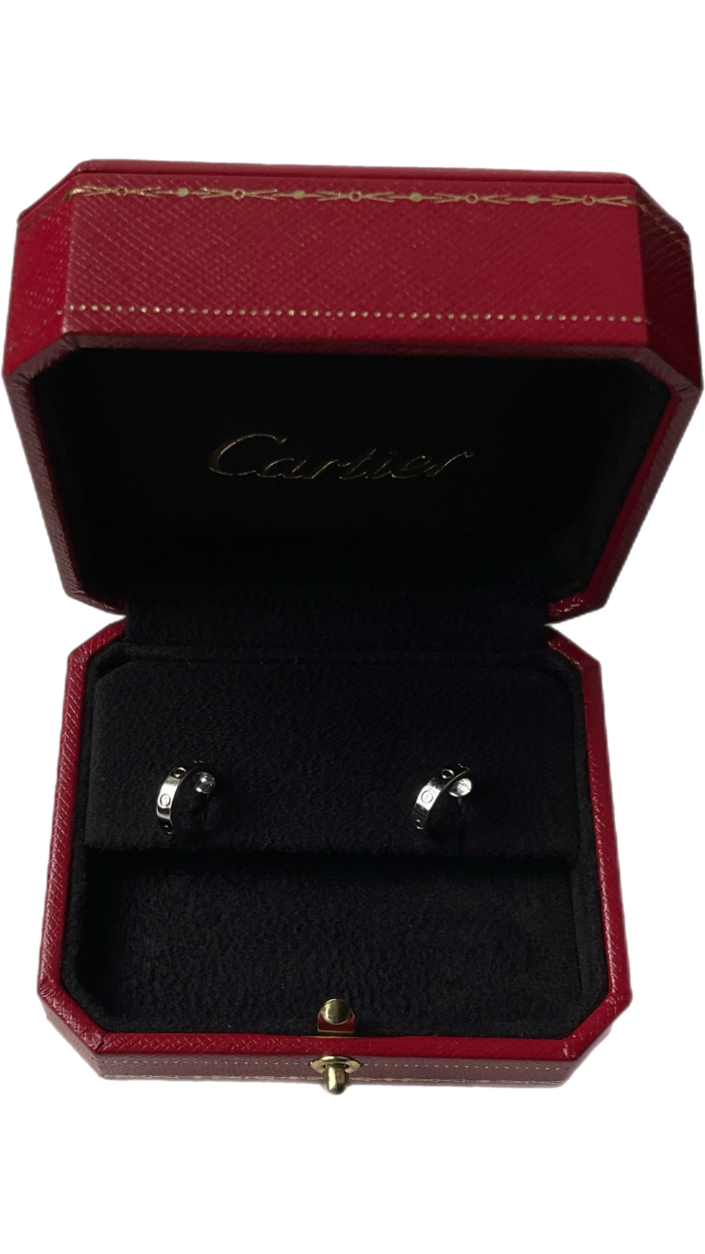 Cartier “Love” Hoop Earrings