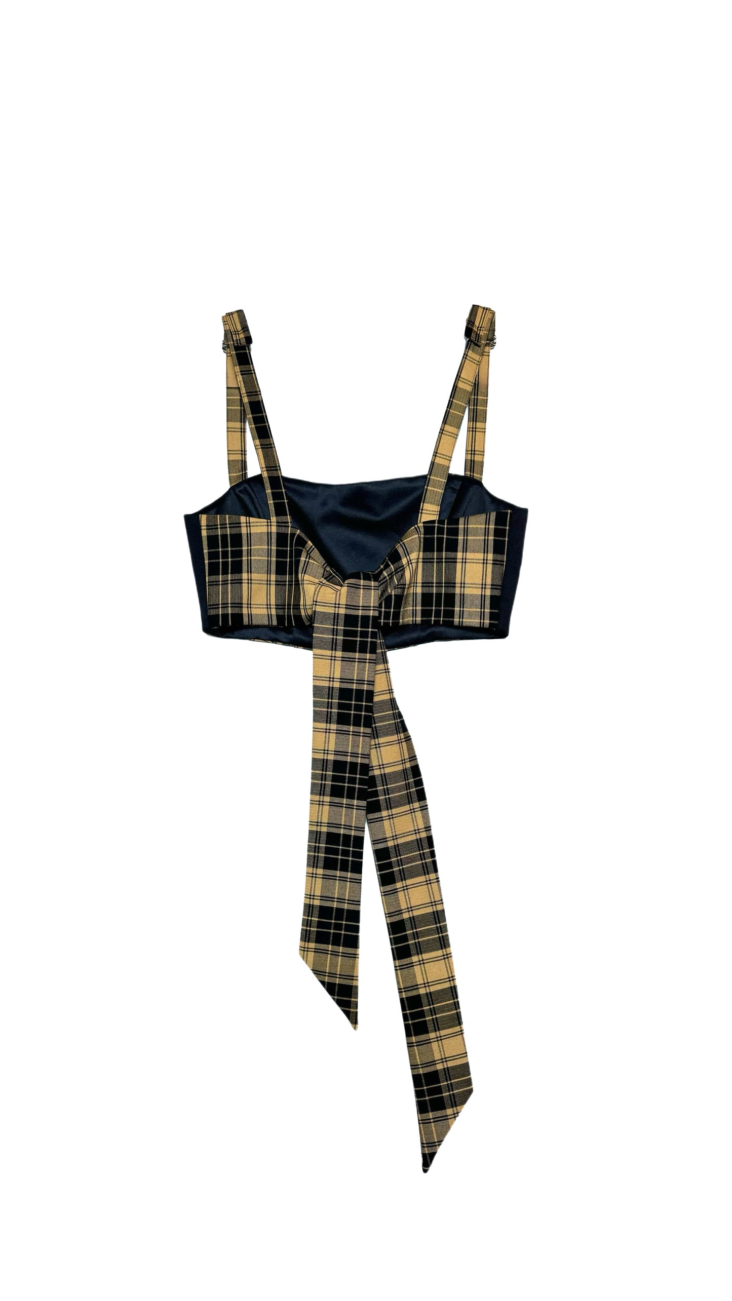 Tiger Mist “Mustard Plaid” Set