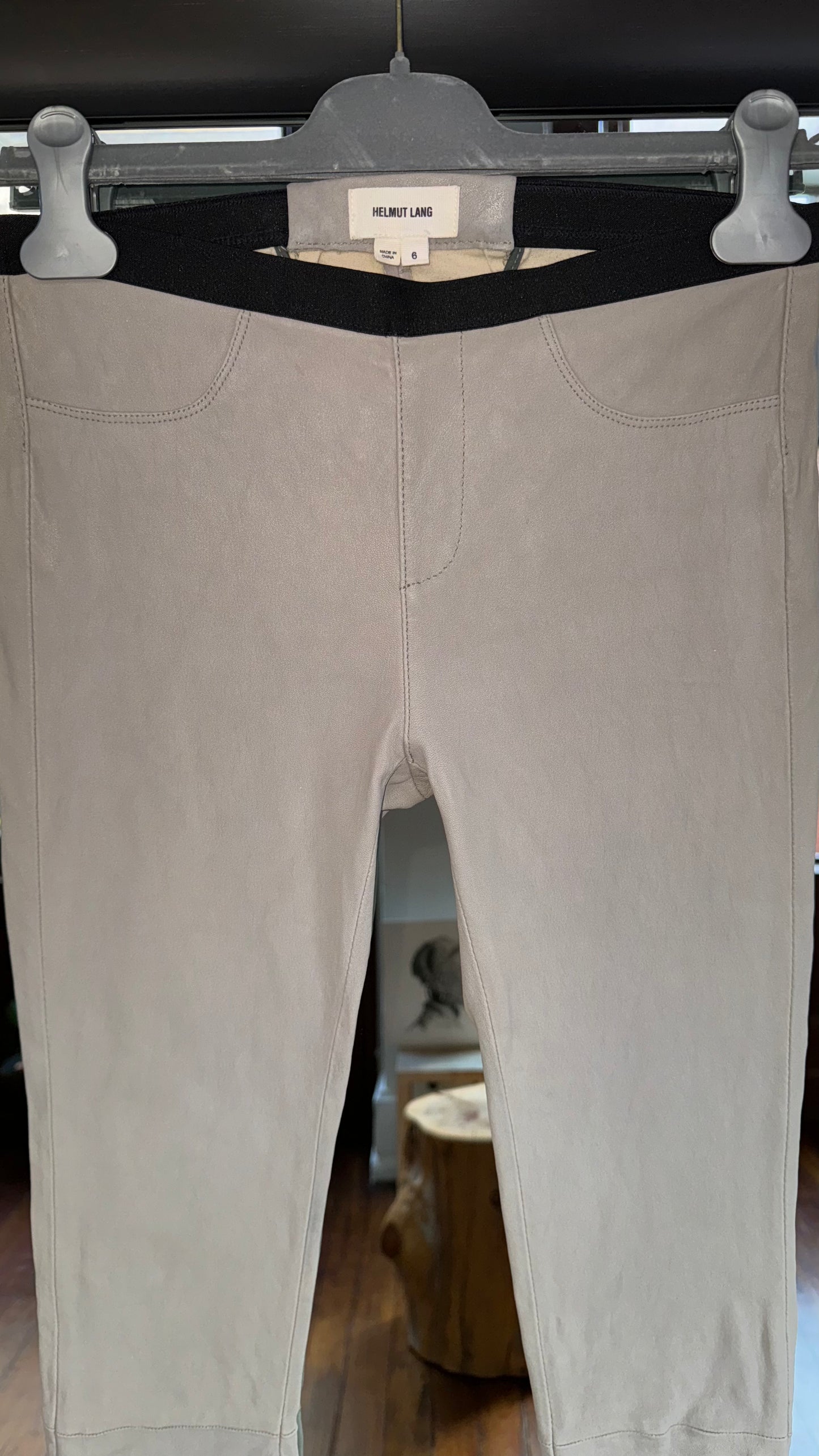 HELMUT LANG Leather Leggings