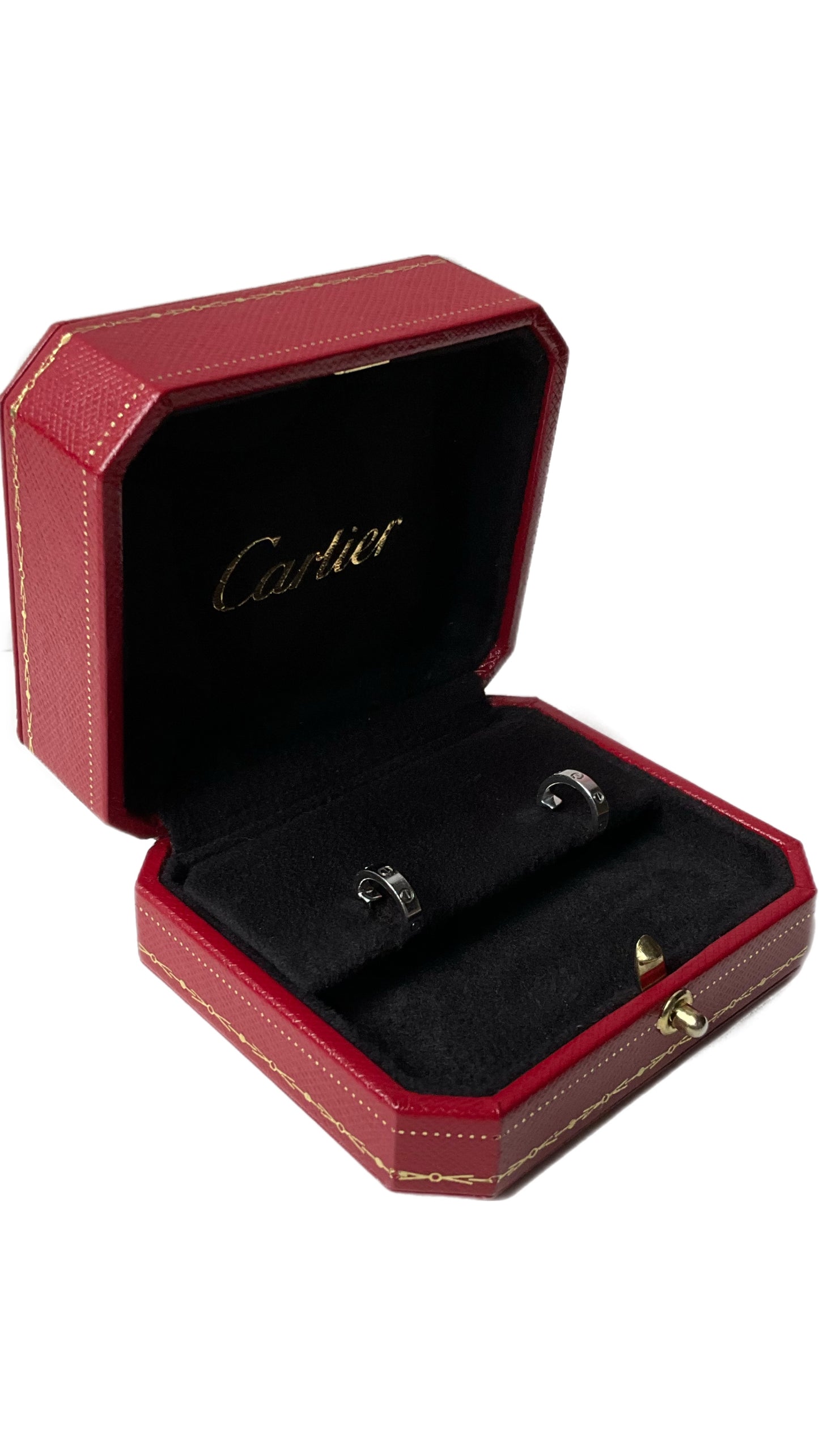 Cartier “Love” Hoop Earrings