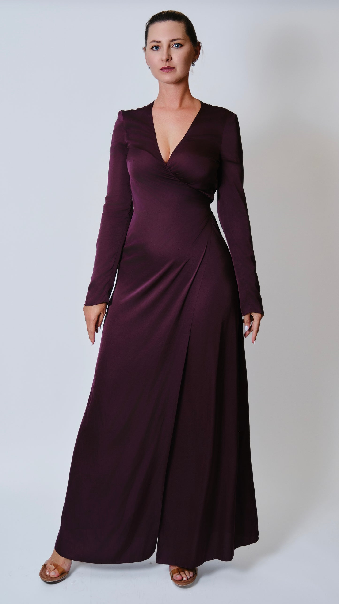 Kimono-Dress Purple