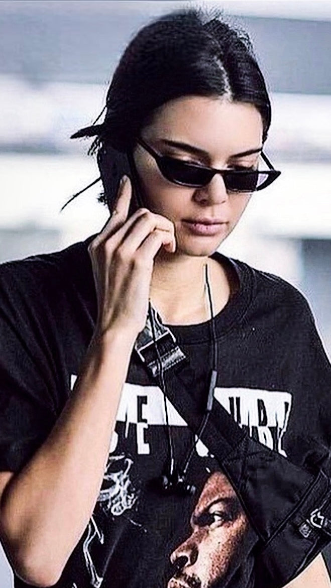 Narrow Rectangle Sunglasses