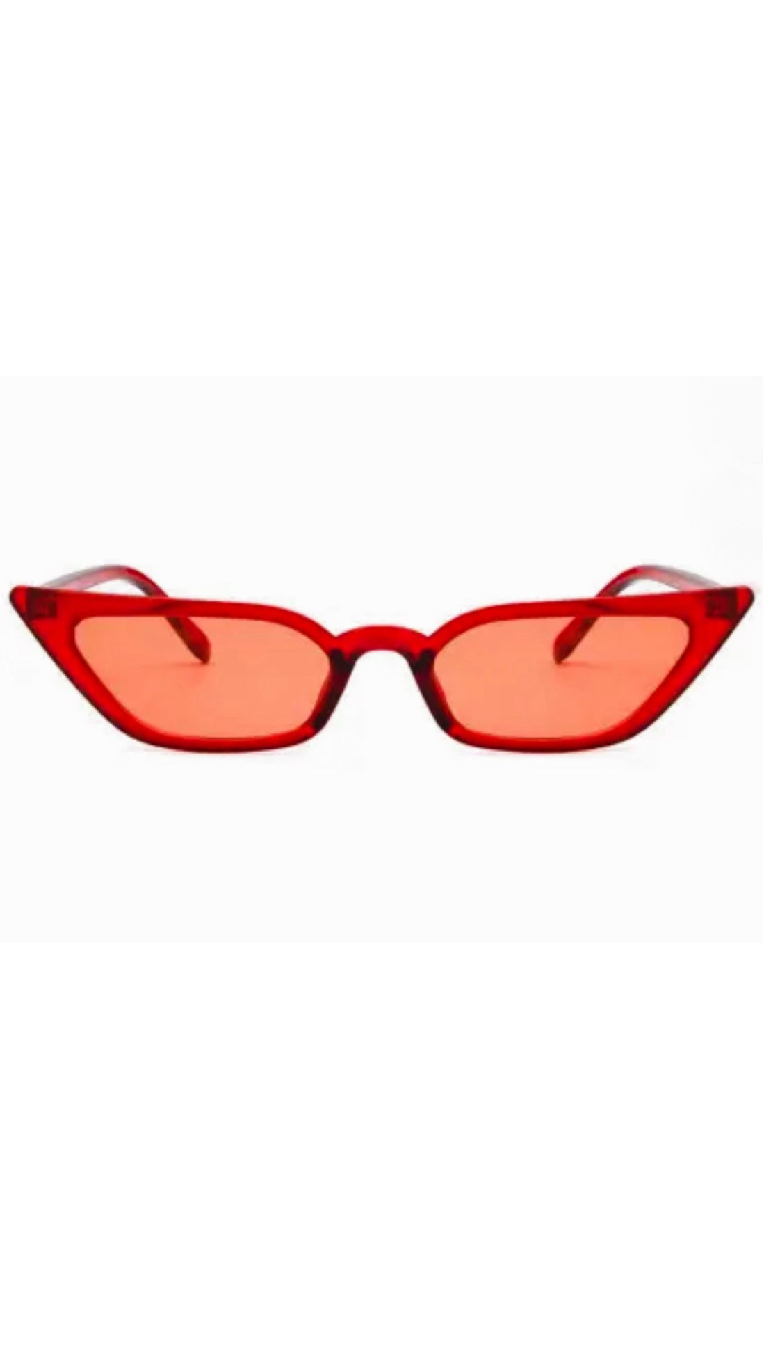 Rectangle " Cat Eye " Sunglasses