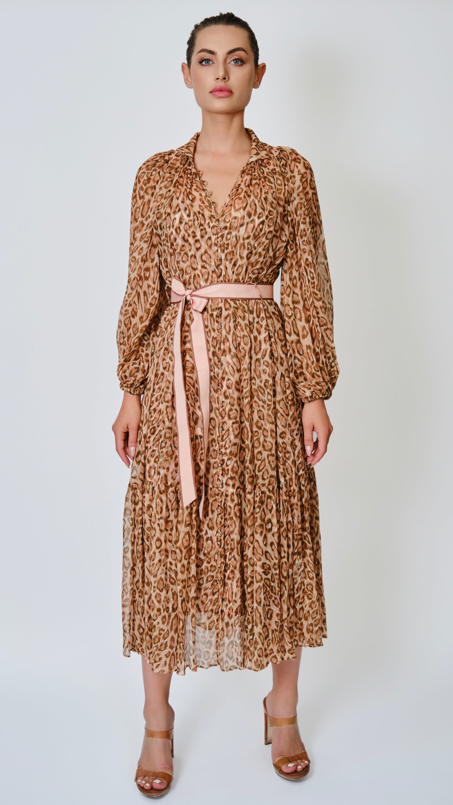 Zimmerman Leopard Print Dress