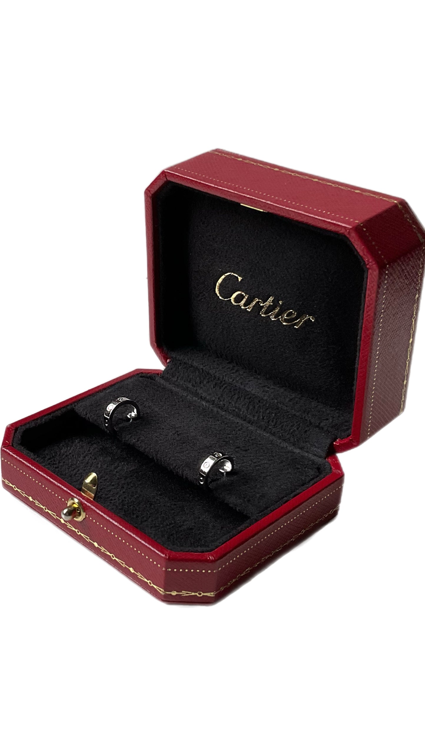 Cartier “Love” Hoop Earrings