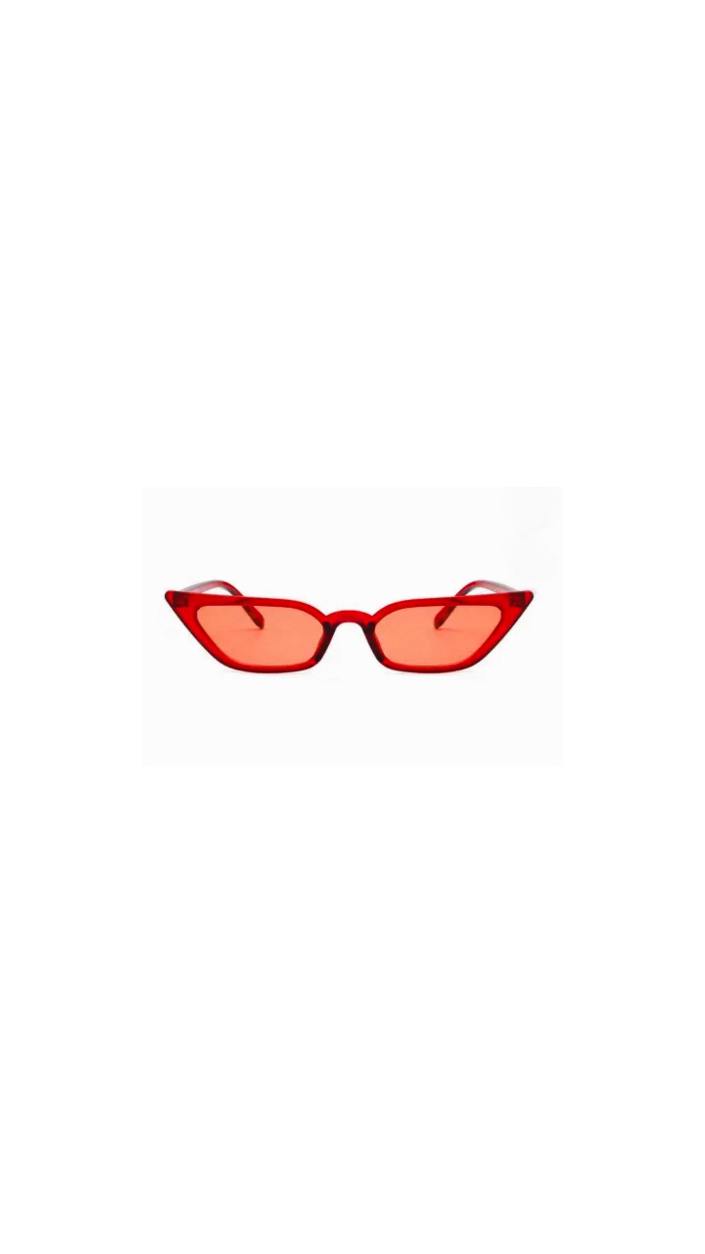 Rectangle " Cat Eye " Sunglasses