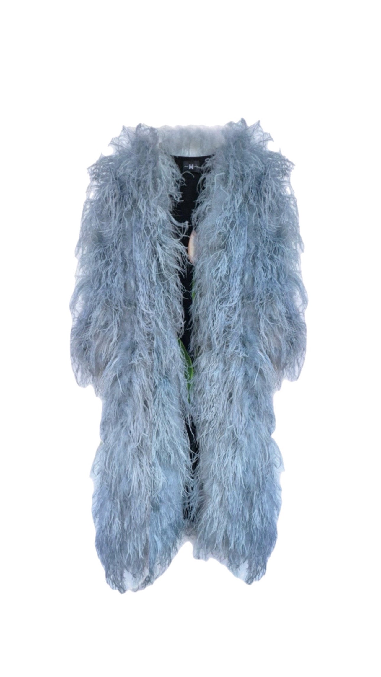 Ostrich feathers jacket on sale