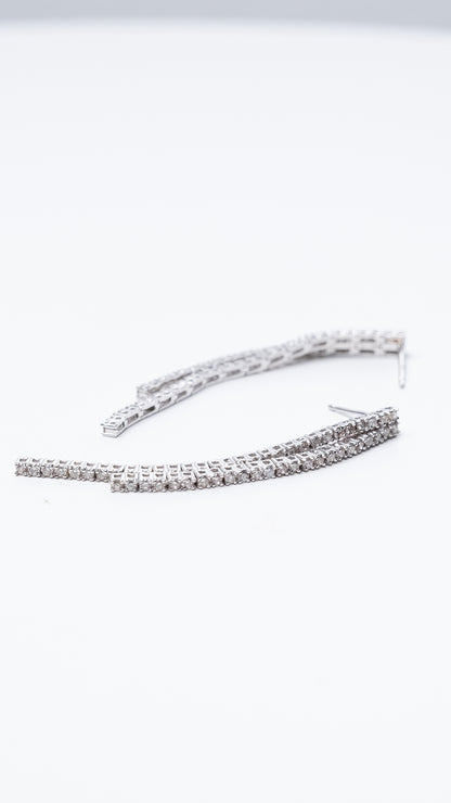 Diamond Drop Earrings