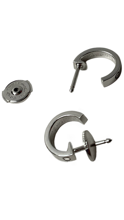 Cartier “Love” Hoop Earrings