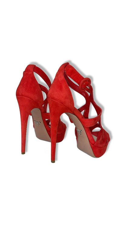 PRADA Suede Sandals