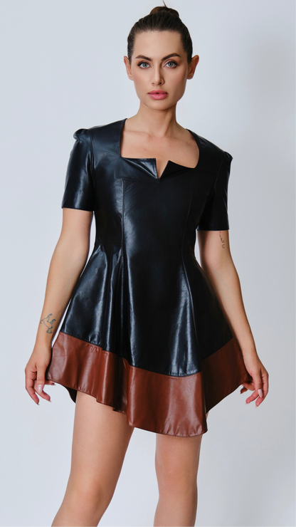 THEO Leather Dress
