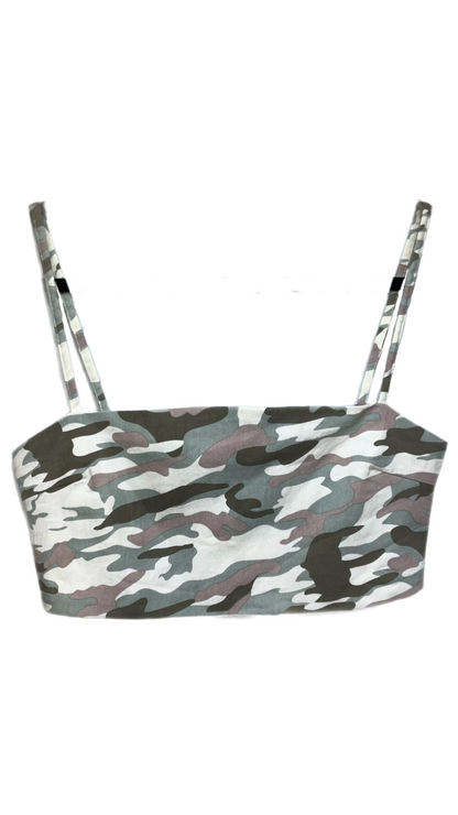 Tiger Mist Camo Cargo Top