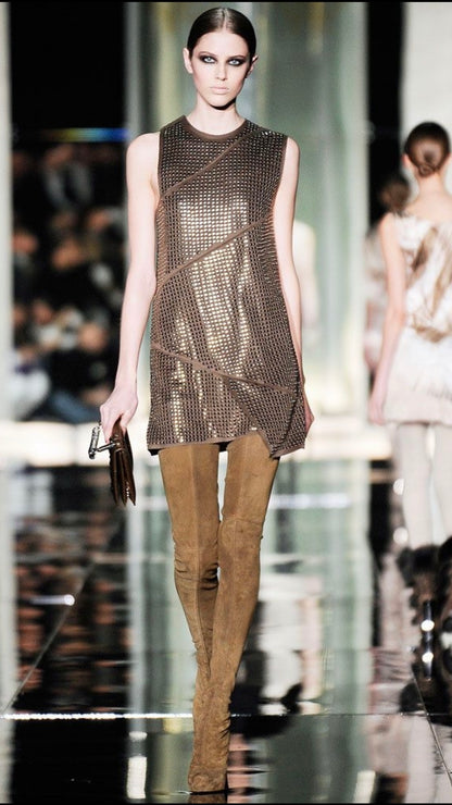 ROBERTO CAVALLI  Runway Tank Dress\ Tunic Fall 2009 Ready-to-Wear
