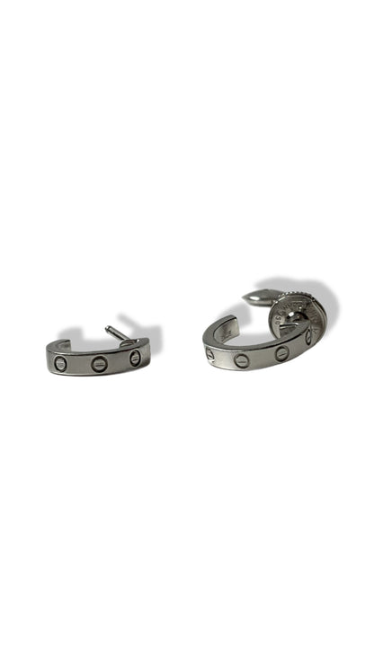 Cartier “Love” Hoop Earrings