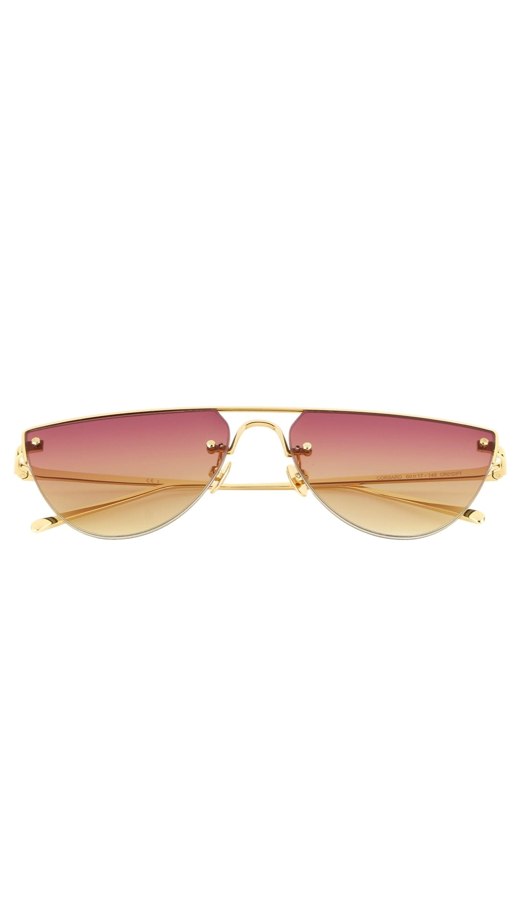 Spektre " Gold & Gradient Bordeaux " Eyewear