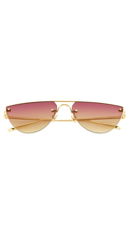 Spektre " Gold & Gradient Bordeaux " Eyewear