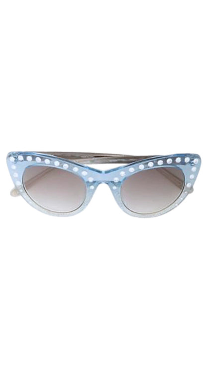 Nº21 x Linda Farrow Cat-Eye Sunglasses