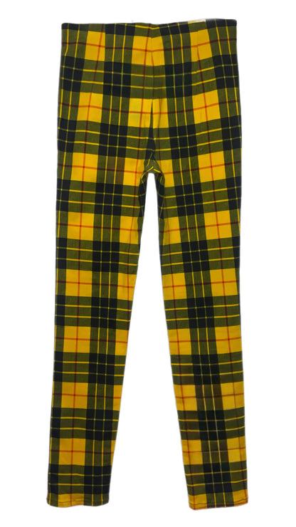 Tiger Mist "Pearl Plaid Yellow" Pants