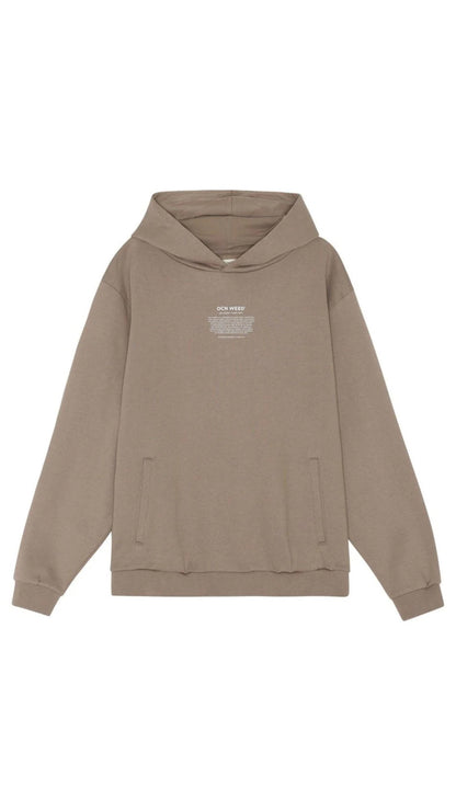 OCN WEED “Taupe” Unisex Hoodie | New | With Tag |