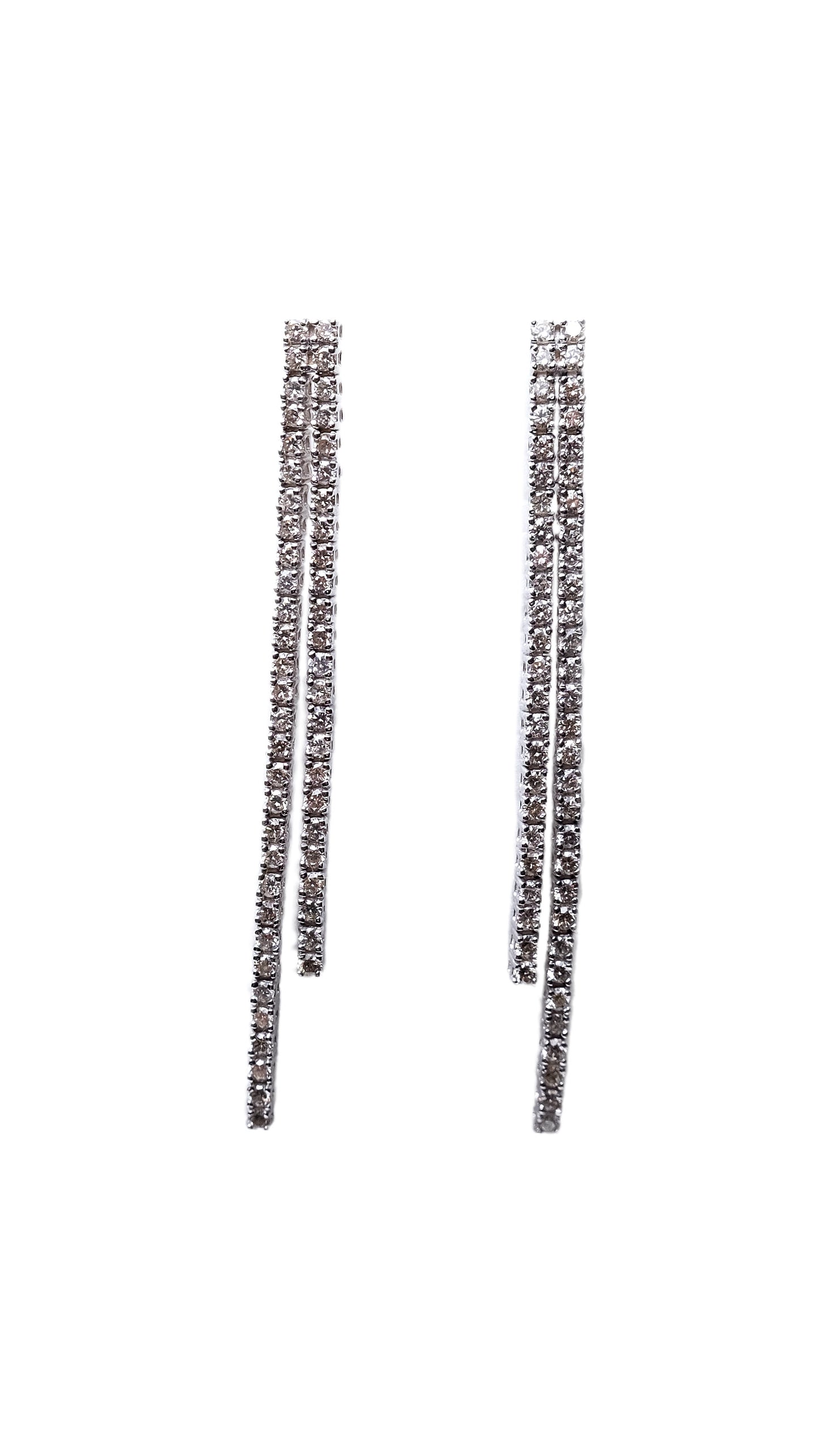 Diamond Drop Earrings