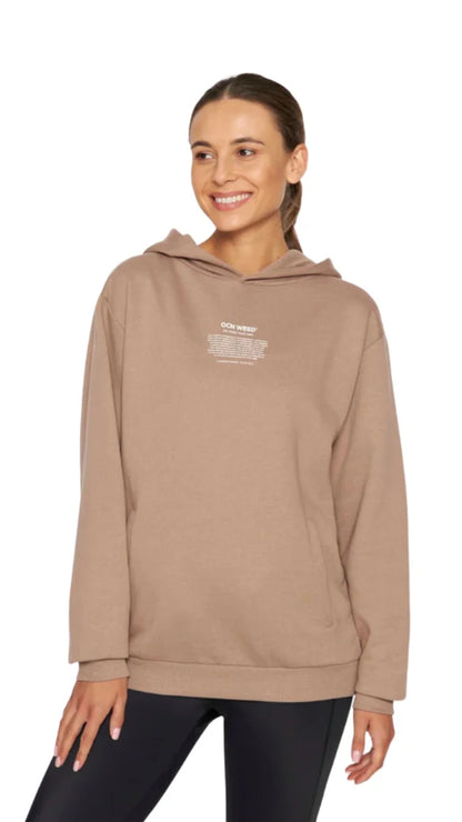 OCN WEED “Taupe” Unisex Hoodie | New | With Tag |