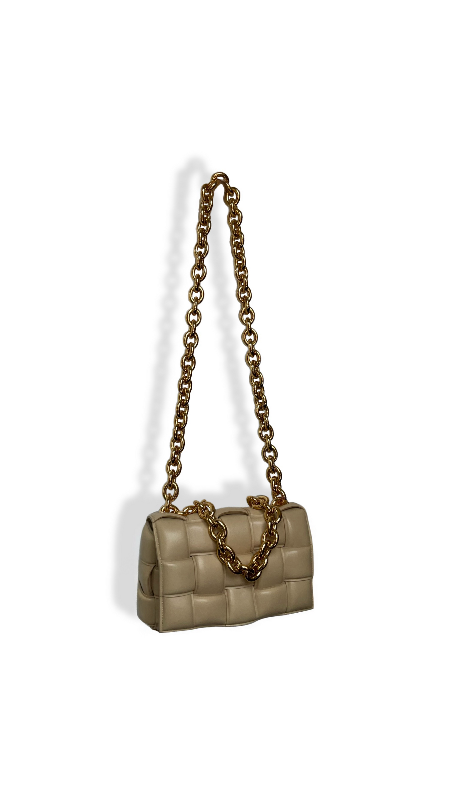 BOTTEGA VENETA Padded Chain “CASSETTE” Bag