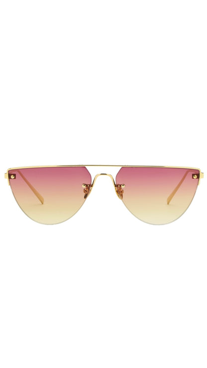 Spektre " Gold & Gradient Bordeaux " Eyewear