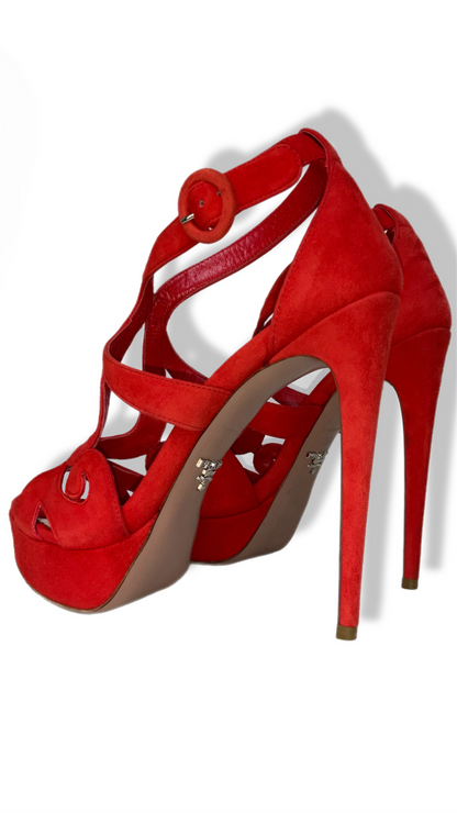 PRADA Suede Sandals