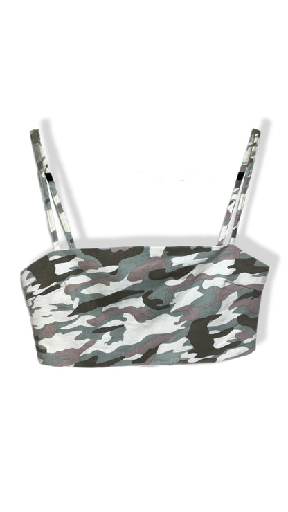 Tiger Mist Camo Cargo Top