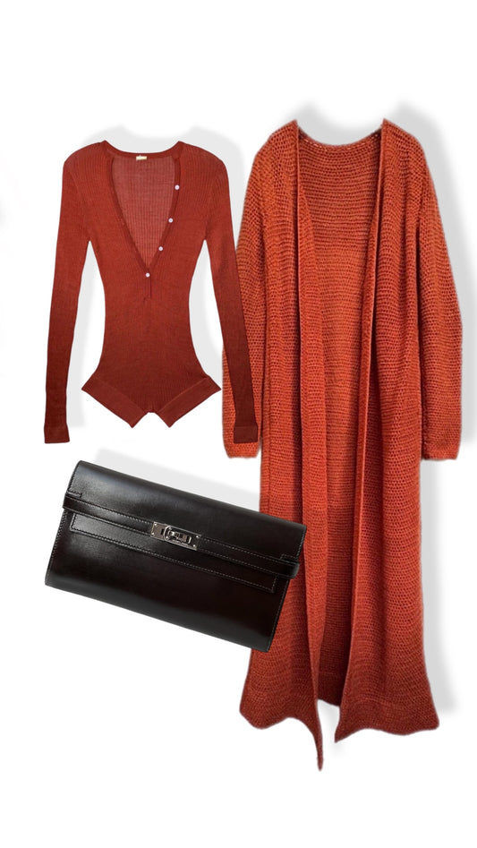 The " Chic Burnt Orange" Set