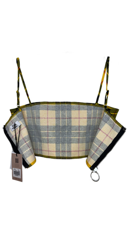 Tiger Mist " Yellow Plaid" Top
