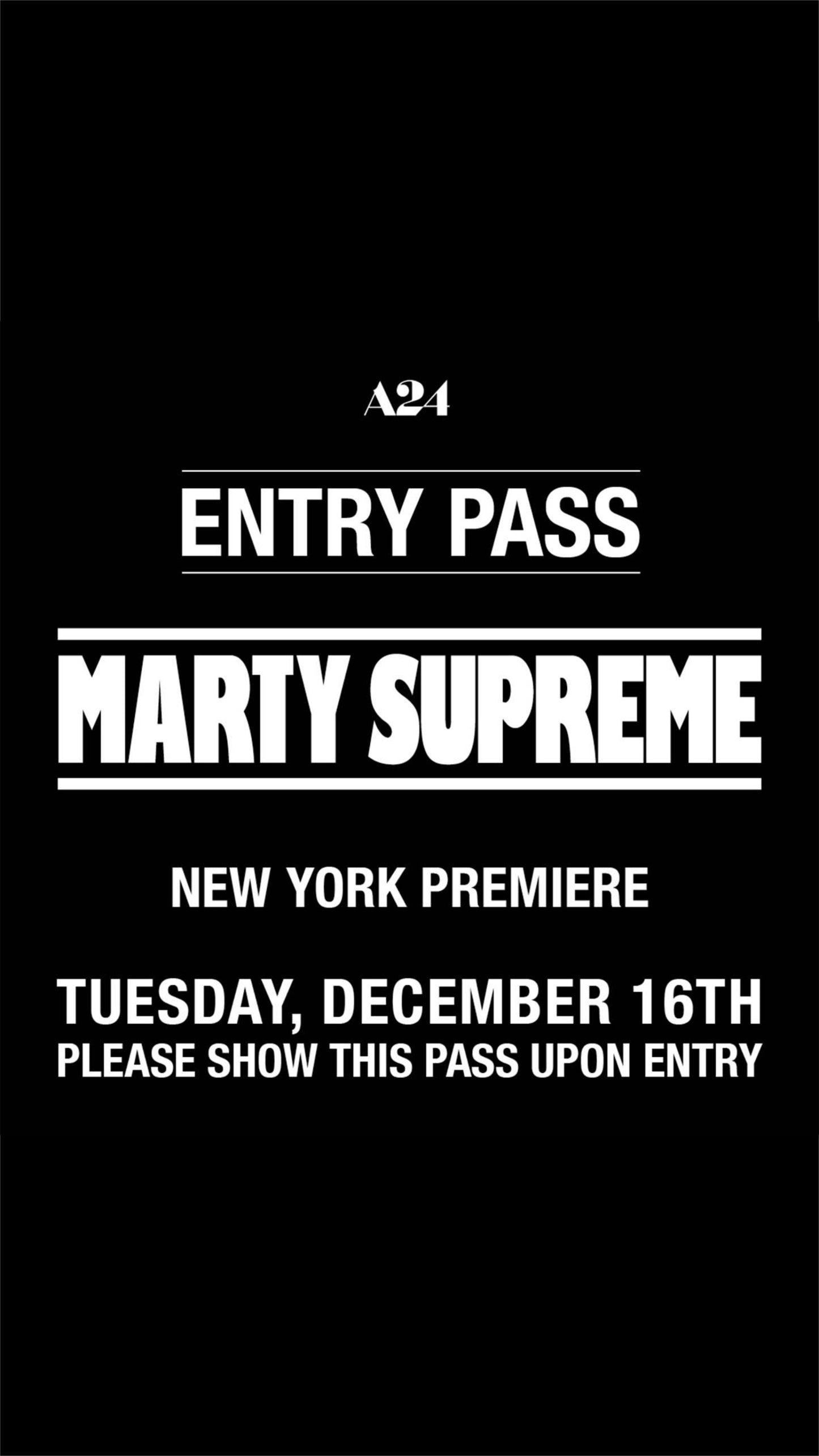 Marty Supreme Limited Edition Collectible Table Tennis Balls — Pack of 6