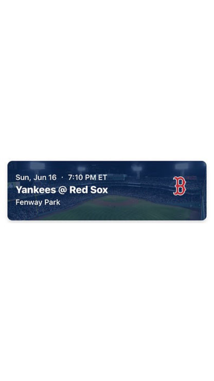 YANKEES vs RED SOX  Exclusive VIP Tickets