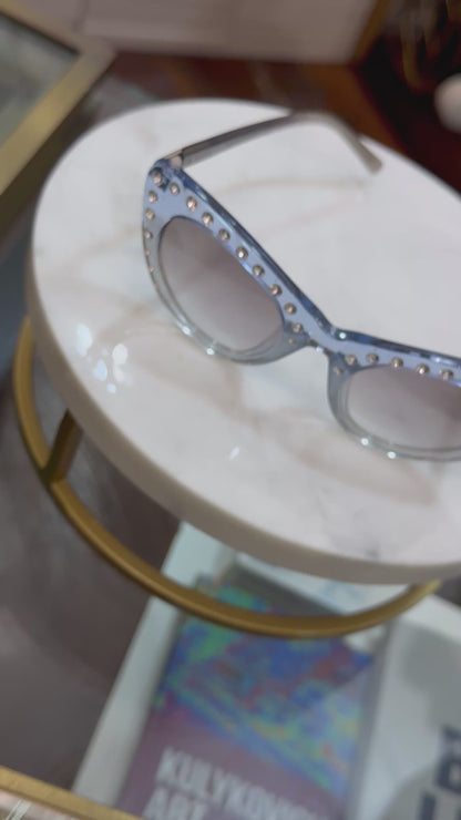 Nº21 x Linda Farrow Cat-Eye Sunglasses